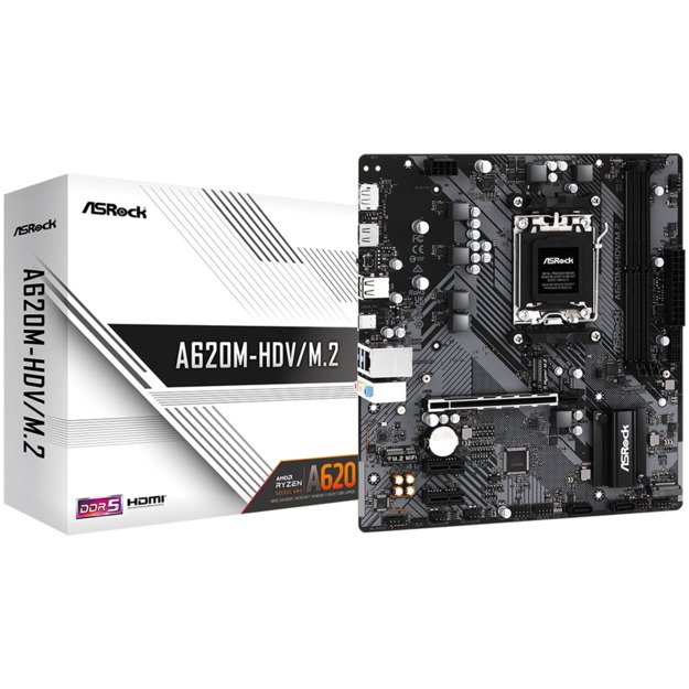 Main Board Desktop ASROCK A620M-HDV/M.2