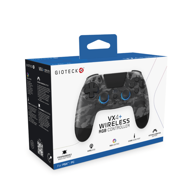 GIOTECK WX4+ Wireless RGB Controller