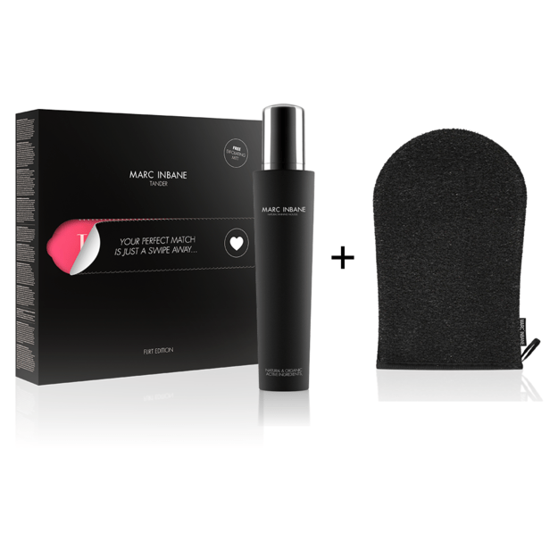 MARC INBANE - Tander Mousse + Free Exfoliating Mitt - Black