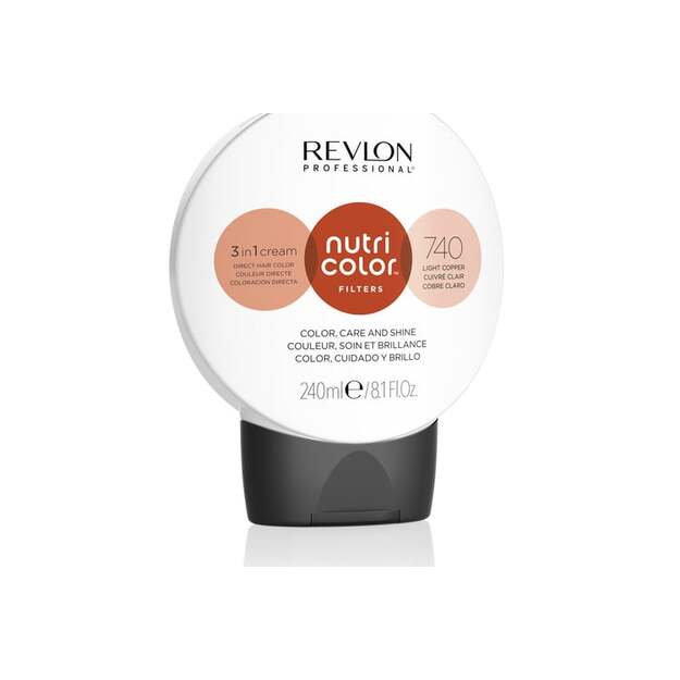 Revlon - Nutri Color Filters Toning 240 ml - 740 Light Copper