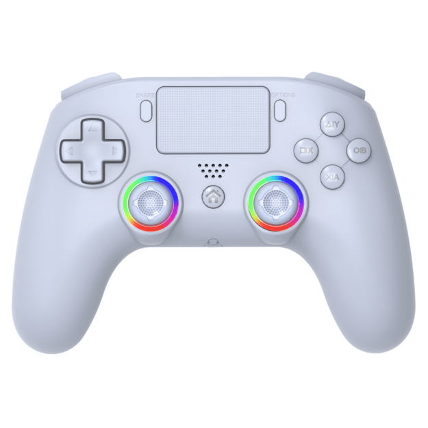 Subsonic Wireless Led Controller PS4 White - PS4/Pc