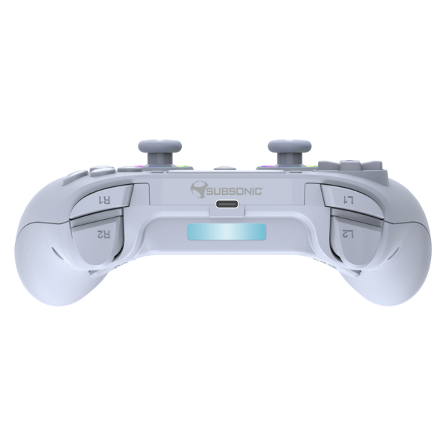 Subsonic Wireless Led Controller PS4 White - PS4/Pc