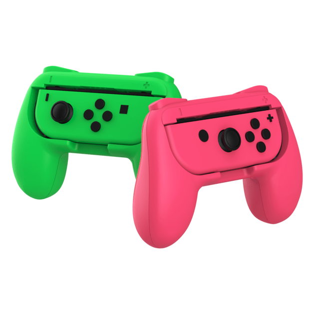 Subsonic Duo Control Grip Colorz - Pink & Green (Switch / Switch Lite / Switch Oled)