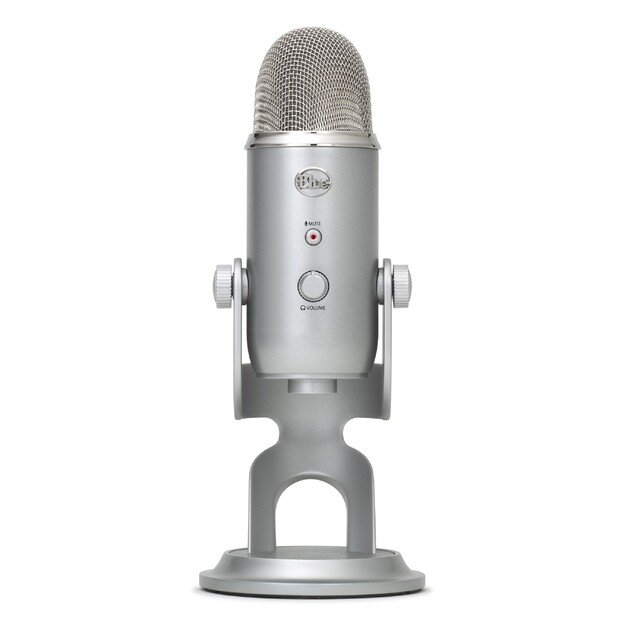 Blue - Microphone Yeti Silver