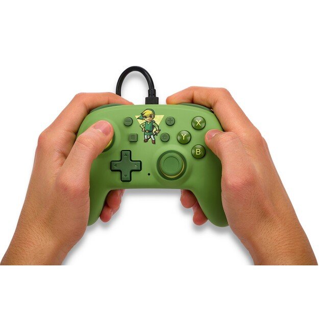 PowerA Nano Wired Switch Controller - Toon Link /Nintendo Switch