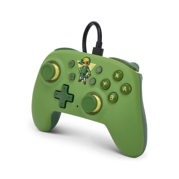 PowerA Nano Wired Switch Controller - Toon Link /Nintendo Switch