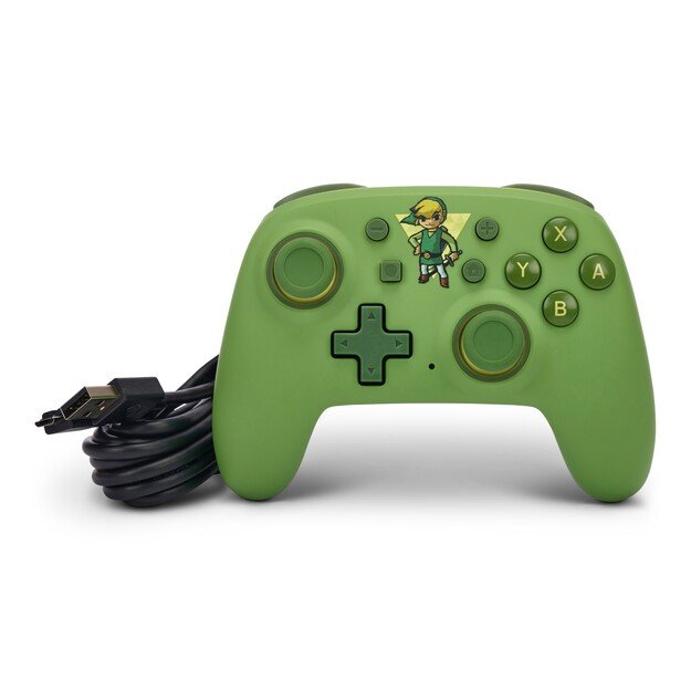 PowerA Nano Wired Switch Controller - Toon Link /Nintendo Switch