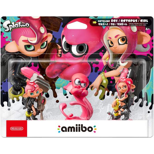 Nintendo Amiibo Splatoon Octoling - 3 Pack