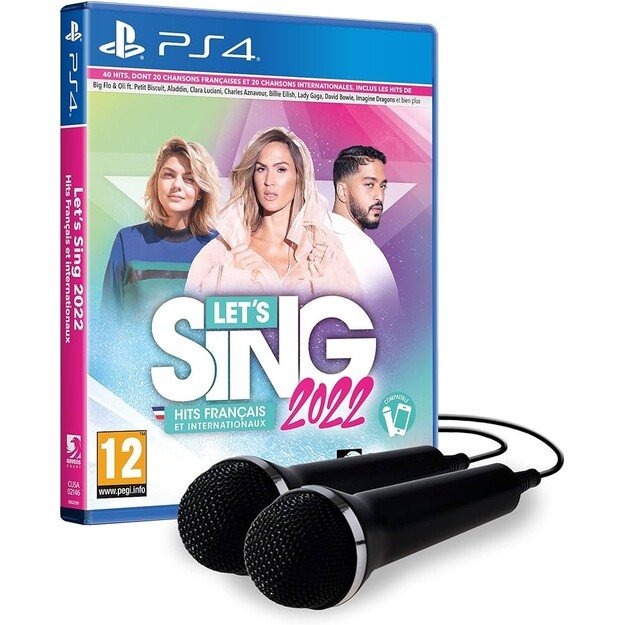 Let's Sing 2022 + 2 MIC. (FR/Multi in Game)
      
        - PlayStation 4