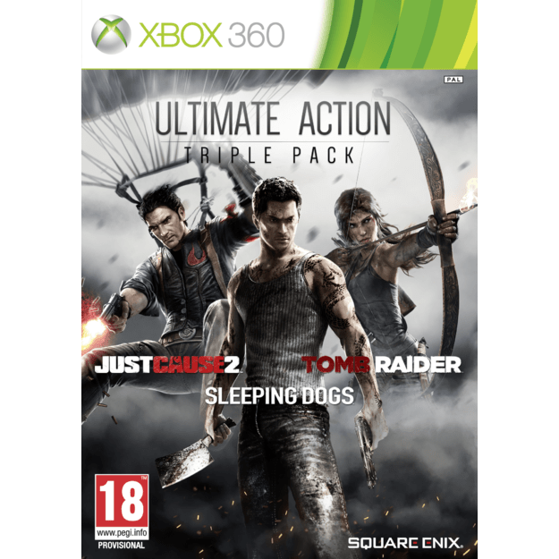 Just Cause 2, Sleeping Dogs & Tomb Raider Bundle
      
        - Xbox 360