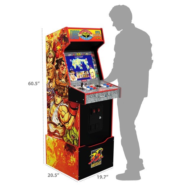 ARCADE 1 Up - Street Fighter Legacy 14-in-1 Arcade Machine