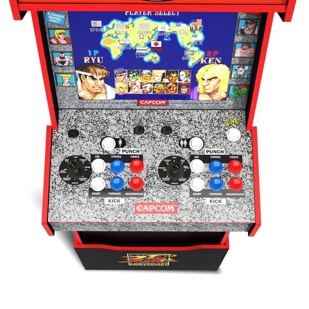 ARCADE 1 Up - Street Fighter Legacy 14-in-1 Arcade Machine