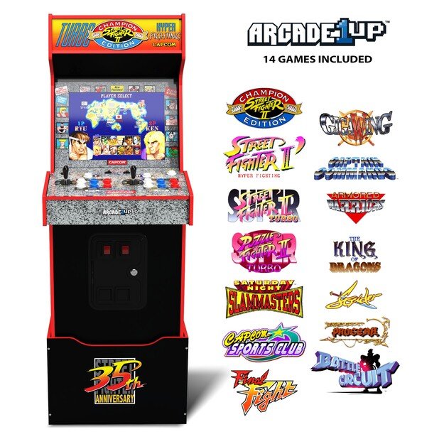 ARCADE 1 Up - Street Fighter Legacy 14-in-1 Arcade Machine