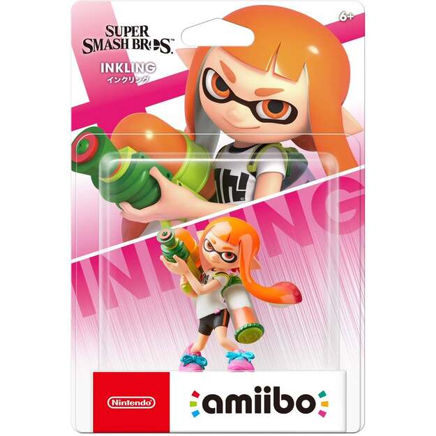 Nintendo Amiibo Inkling (Smash Bros Collection)