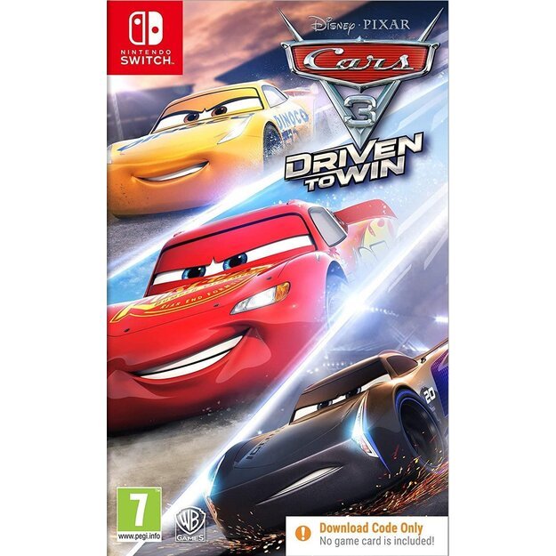 Cars 3: Driven to Win (Code In Box)
      
        - Nintendo Switch