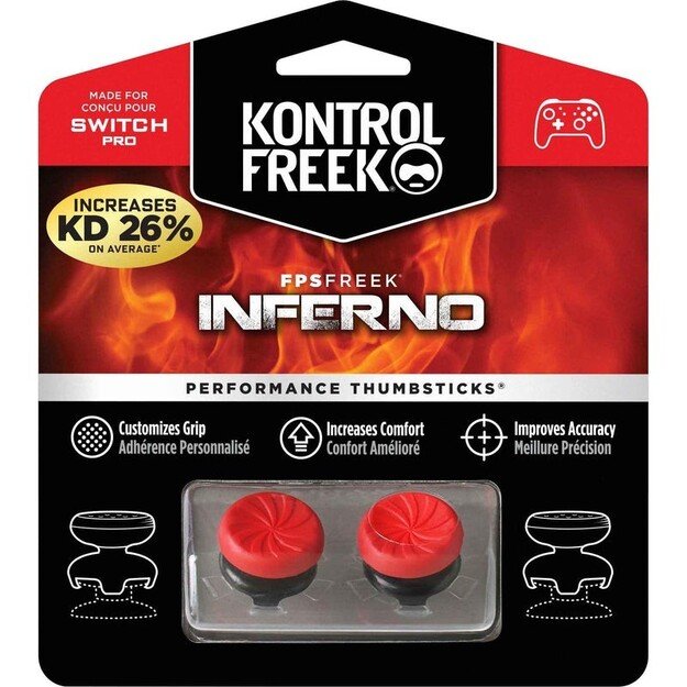 KontrolFreek - FPS Freek Inferno - Nintendo Pro (4 Prong)