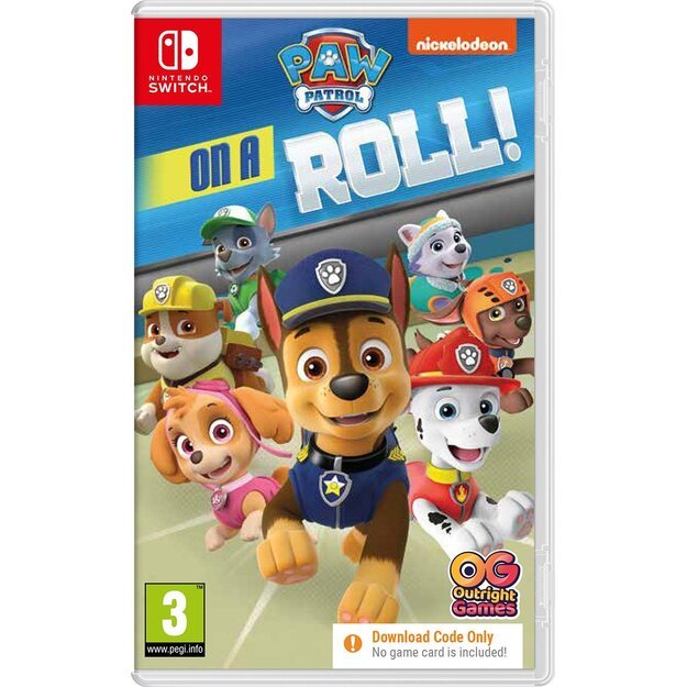 PAW Patrol: On a Roll (Code in Box)
      
        - Nintendo Switch