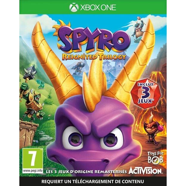 Spyro Reignited Trilogy (FR/Multi in Game)
      
        - Xbox One