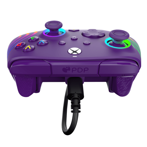 PDP Afterglow Wave Wired Controller - Purple