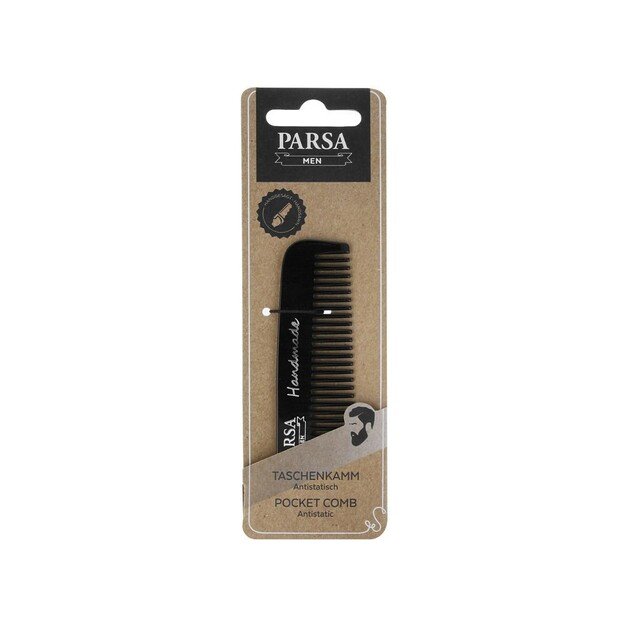 Parsa - Beauty Men Pocket Comb Black