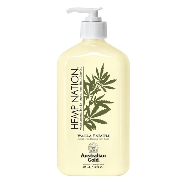 Australian Gold - Hemp Nation Vanilla Pineapple Tan Extender Body Lotion 535 ml