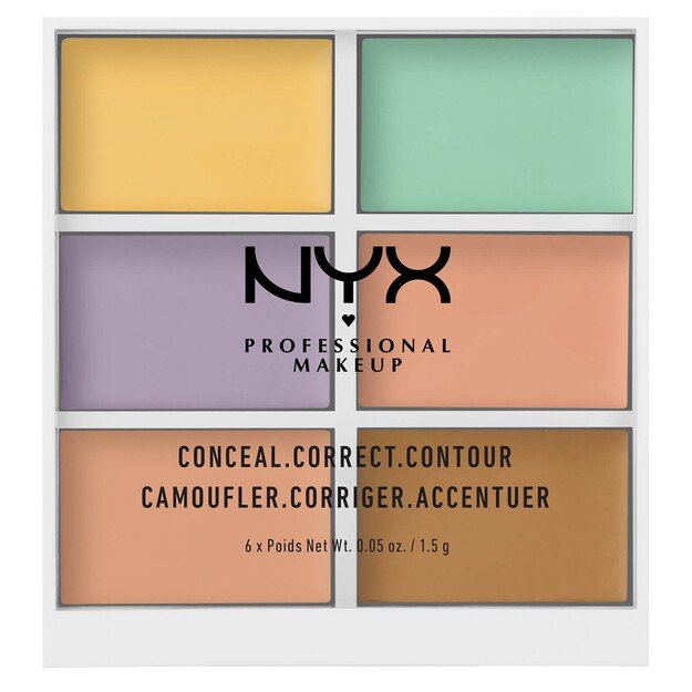 NYX Professional 466 - 3C Palette - Color Correcting Concealer