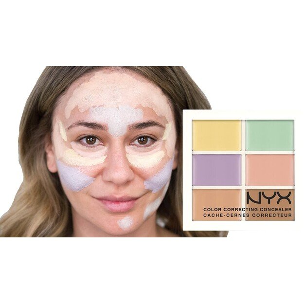 NYX Professional 466 - 3C Palette - Color Correcting Concealer