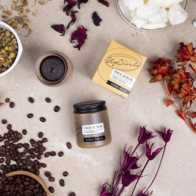 UpCircle - Coffee Face Scrub Floral Blend 100 ml