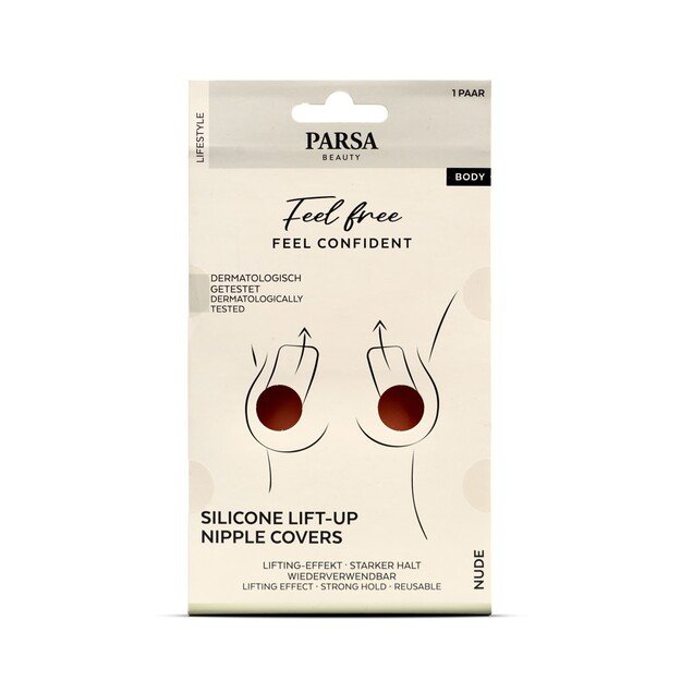 Parsa - Silicone Lift-Up Nipple Covers - Nude