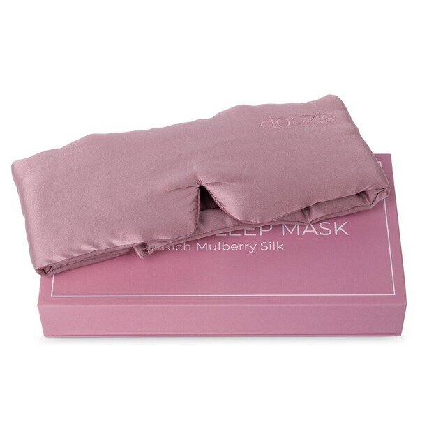 doozie - Luxury Sleep Mask Dusty Rose