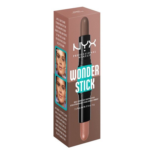 NYX Professional 466 - Wonder Stick Dual-Ended Face Shaping Stick 03 Light Medium