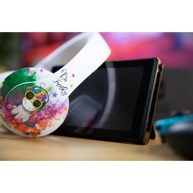 Konix Unik Wired Universal Headset Be Funky