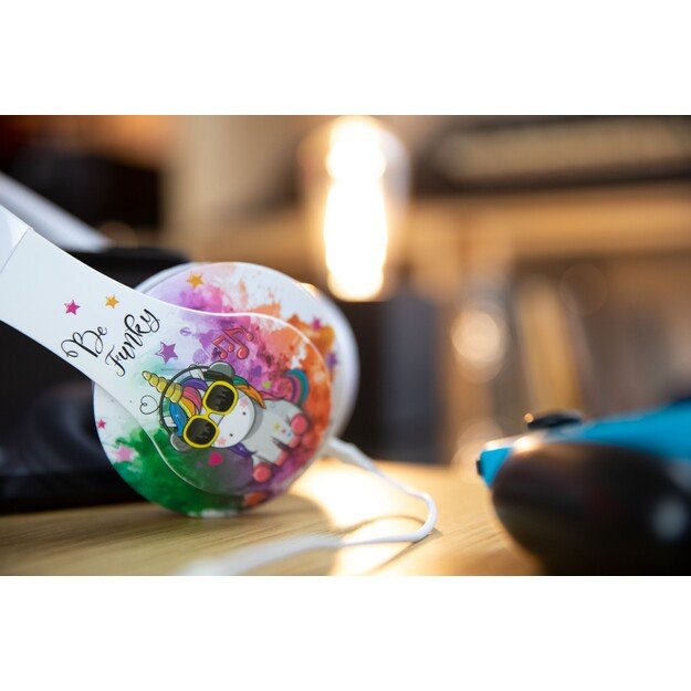 Konix Unik Wired Universal Headset Be Funky