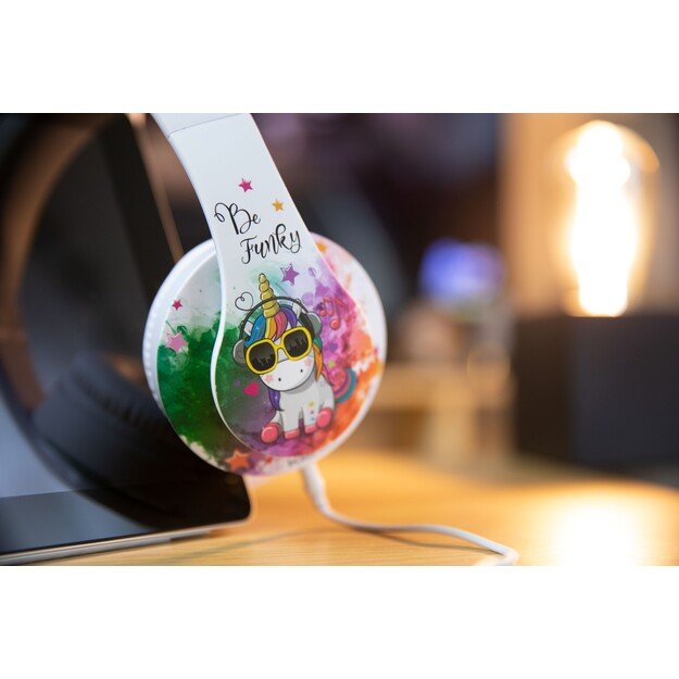 Konix Unik Wired Universal Headset Be Funky