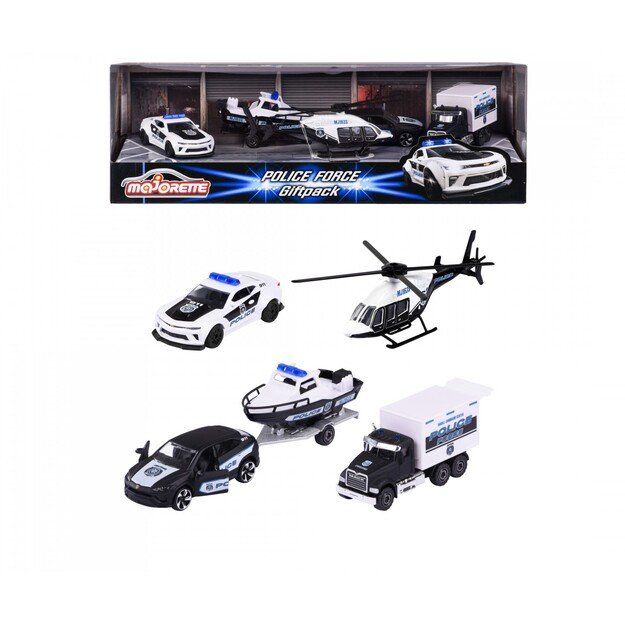 Majorette - Police Force Giftset (4 pcs) (212053188)