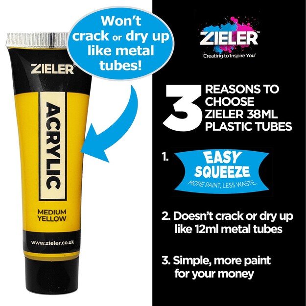 Zieler - Premium Acrylic Paint 10 pcs. (609299265)