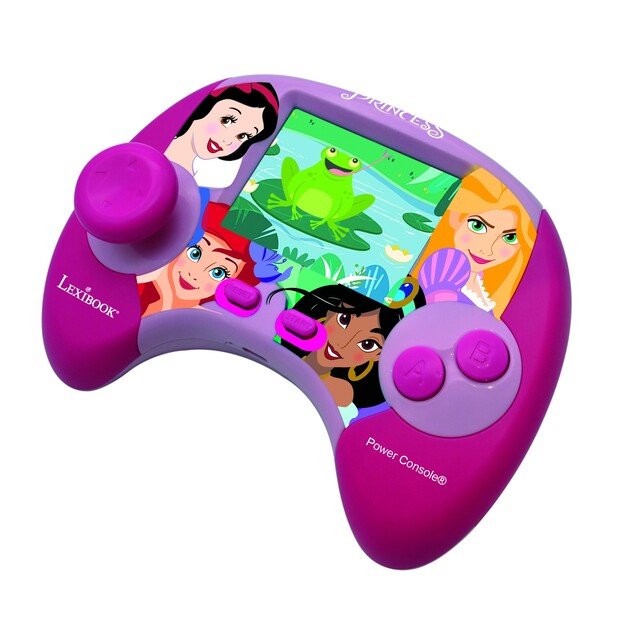 Lexibook - Disney Princess Educational handheld bilingual console with LCD screen (JCG100DPi1)