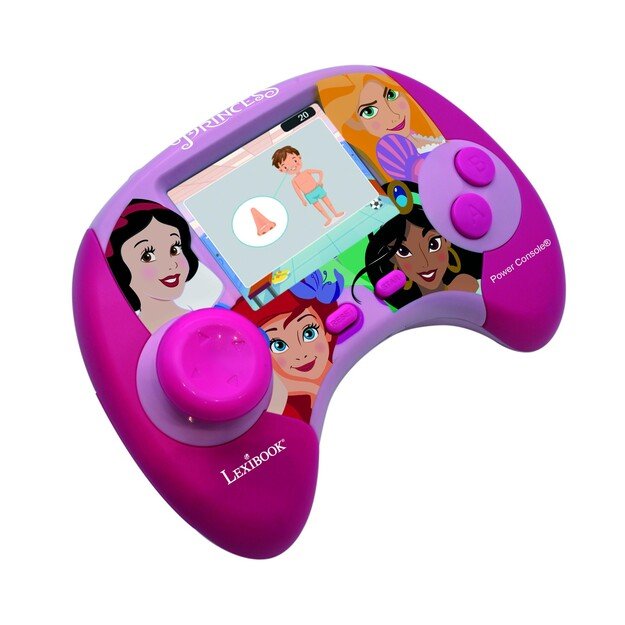 Lexibook - Disney Princess Educational handheld bilingual console with LCD screen (JCG100DPi1)