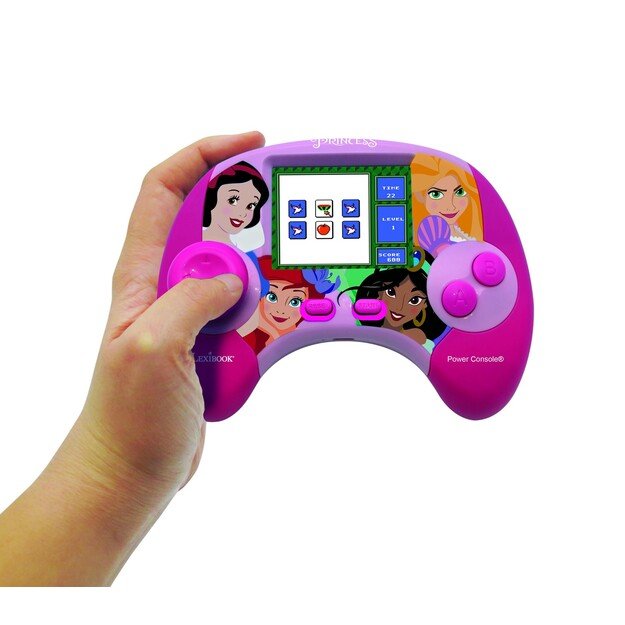 Lexibook - Disney Princess Educational handheld bilingual console with LCD screen (JCG100DPi1)