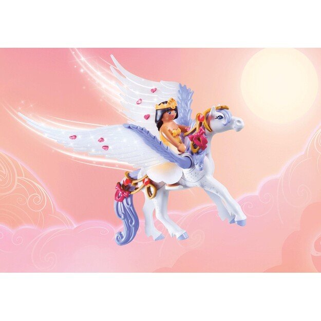 Playmobil - Pegasus with Rainbow in the Clouds (71361)