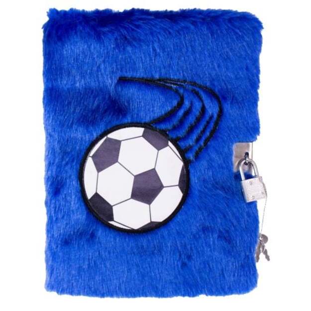 Tinka - Plush Diary - Football (8-4293)