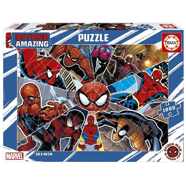 Educa - 1000 pcs. Puzzle - Spider-Man Beyond Amazing (80-19487)