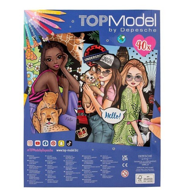 TOPModel - Colour & Design Book - (412451)