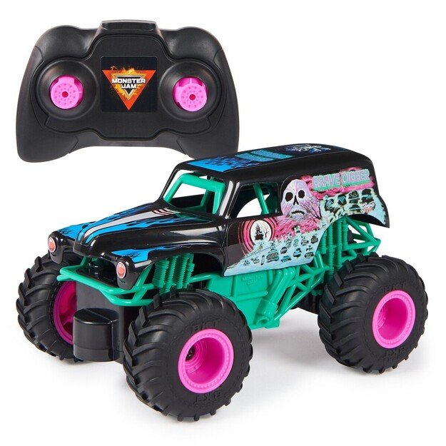 Monster Jam RC 1:24 - Neon Grave Digger (6068268)