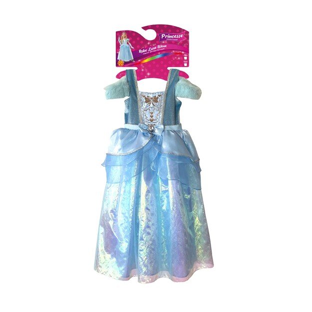 Rubies - Deluxe Dress - Blue Princess (128 cm)