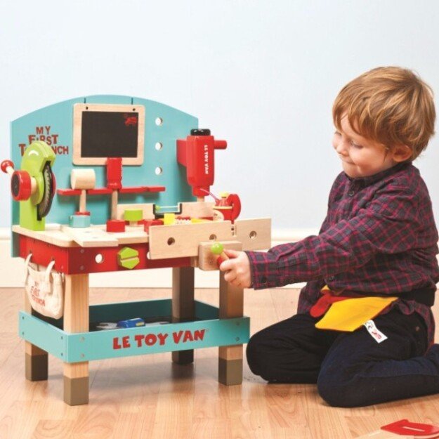 Le Toy Van - My First Wooden Tool Bench (Ltv448)