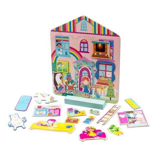 FLOSS & ROCK - Rainbow Fairy House Dress Up - (45P6480)