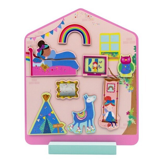 FLOSS & ROCK - Rainbow Fairy House Dress Up - (45P6480)