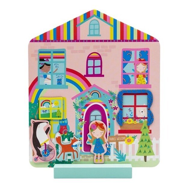 FLOSS & ROCK - Rainbow Fairy House Dress Up - (45P6480)