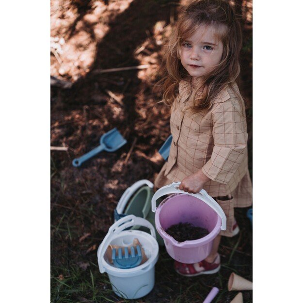 Dantoy - Bucket set w. Ice cream cones - Pink (4801)